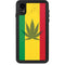 Marijuana Rasta Flag iPhone XR Waterproof Case