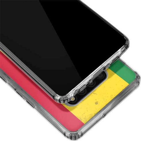 Marijuana Rasta Flag LG Stylo 6 Clear Case