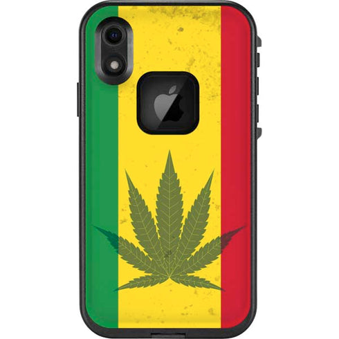Marijuana Rasta Flag LifeProof Fre iPhone Skin
