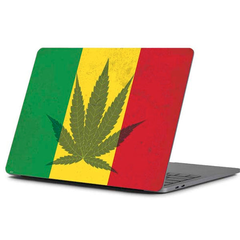 Marijuana Rasta Flag Apple MacBook Pro 13-inch Skin