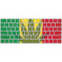 Marijuana Rasta Flag Magic Keyboard Skin