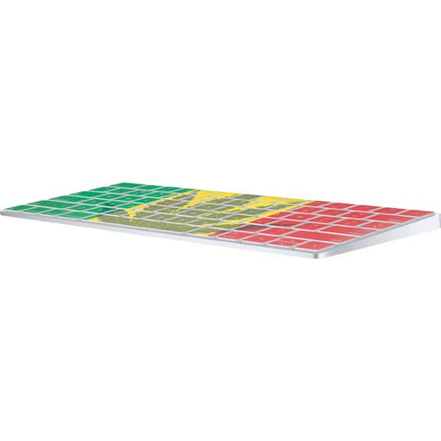 Marijuana Rasta Flag Magic Keyboard Skin