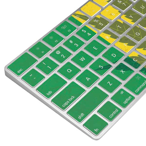 Marijuana Rasta Flag Magic Keyboard Skin