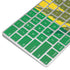 Marijuana Rasta Flag Magic Keyboard Skin