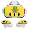 Marijuana Rasta Flag Meta Quest 3 Skin