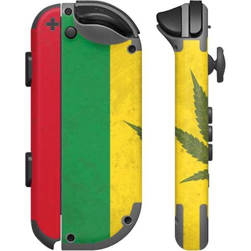 Marijuana Rasta Flag Nintendo Joy-Con (L/R) Controller Skin