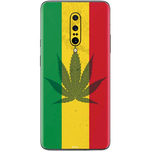 Marijuana Rasta Flag OnePlus 7 Pro Skin