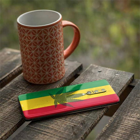 Marijuana Rasta Flag OnePlus 7 Pro Skin