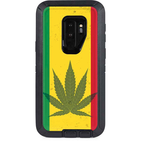 Marijuana Rasta Flag Otterbox Defender Galaxy Skin