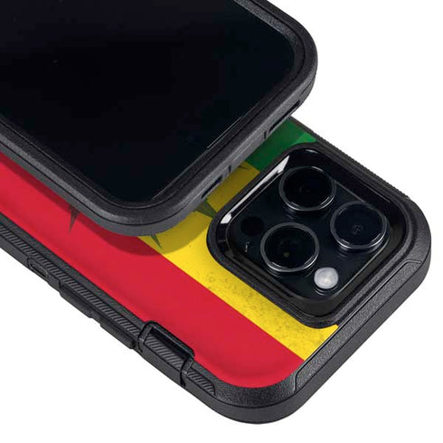 Marijuana Rasta Flag Otterbox Defender iPhone Skin