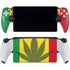 Marijuana Rasta Flag PlayStation Portal Remote Player Skin