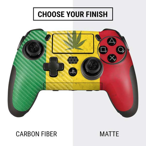 Marijuana Rasta Flag PlayStation Scuf Vantage 2 Controller Skin