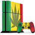 Marijuana Rasta Flag PS4 Console and Controller Bundle Skin