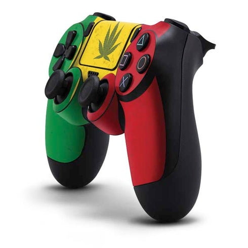 Marijuana Rasta Flag PS4 Controller Skin