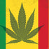Marijuana Rasta Flag PS4 Pro/Slim Controller Skin