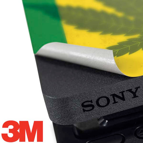 Marijuana Rasta Flag PS4 Slim Bundle Skin