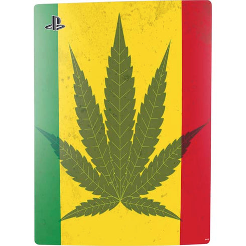 Marijuana Rasta Flag PS5 Bundle Skin