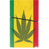 Marijuana Rasta Flag PS5 Slim Digital Edition Console Skin