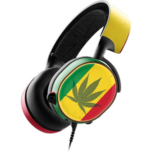 Marijuana Rasta Flag SteelSeries Arctis 5 Skin