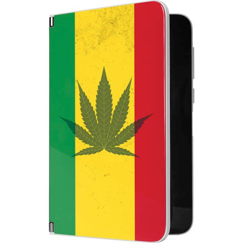 Marijuana Rasta Flag Surface Duo Skin
