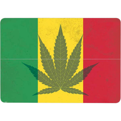 Marijuana Rasta Flag Surface Laptop Studio Skin