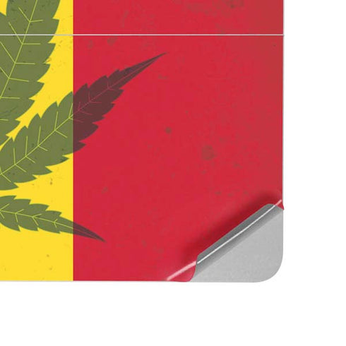 Marijuana Rasta Flag Surface Laptop Studio Skin