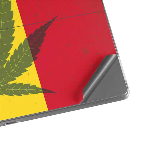 Marijuana Rasta Flag Surface Pro 8 Skin