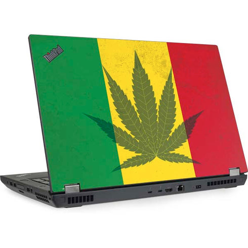 Marijuana Rasta Flag Lenovo ThinkPad Skin