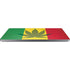 Marijuana Rasta Flag Universal Laptop 16in (13 x 9.4in) Skin