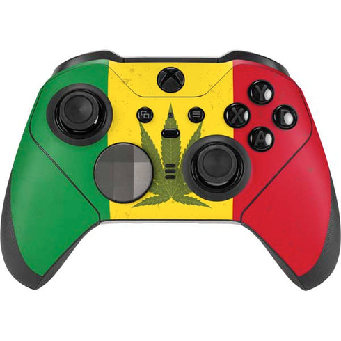 Marijuana Rasta Flag Xbox Elite Wireless Controller Series 2 Skin