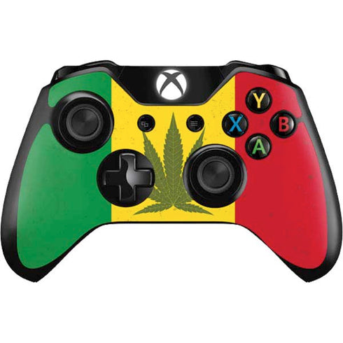 Marijuana Rasta Flag Xbox One Controller Skin