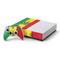 Marijuana Rasta Flag Xbox One S All-Digital Edition Bundle Skin