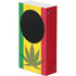 Marijuana Rasta Flag Xbox Series S Console Skin