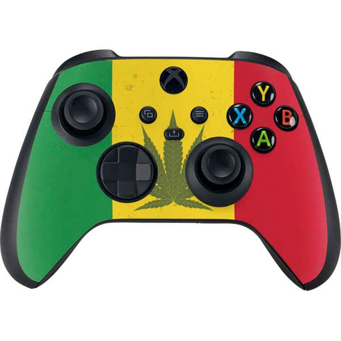 Marijuana Rasta Flag Xbox Series X Controller Skin
