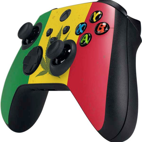 Marijuana Rasta Flag Xbox Series X Controller Skin