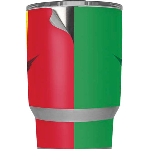 Marijuana Rasta Flag Yeti 20oz Tumbler Skin