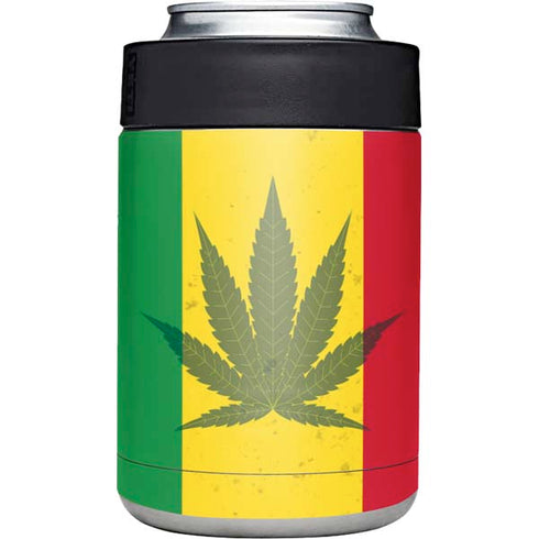 Marijuana Rasta Flag Yeti Colster Can Insulator Skin