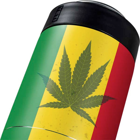 Marijuana Rasta Flag Yeti Colster Can Insulator Skin
