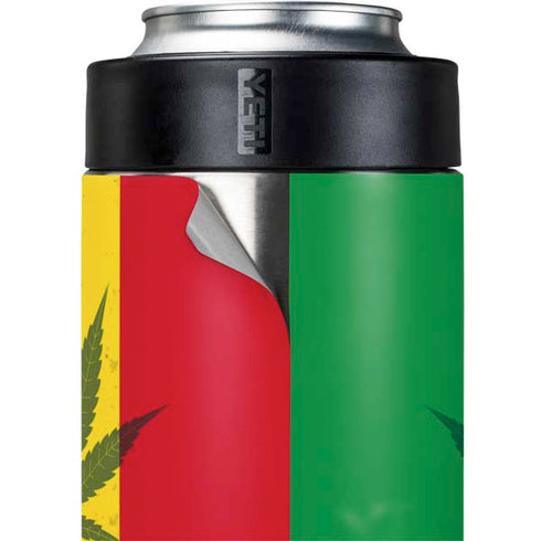 Marijuana Rasta Flag Yeti Colster Can Insulator Skin
