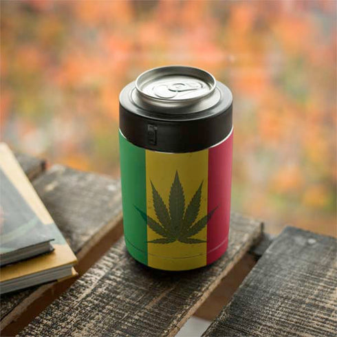 Marijuana Rasta Flag Yeti Colster Can Insulator Skin