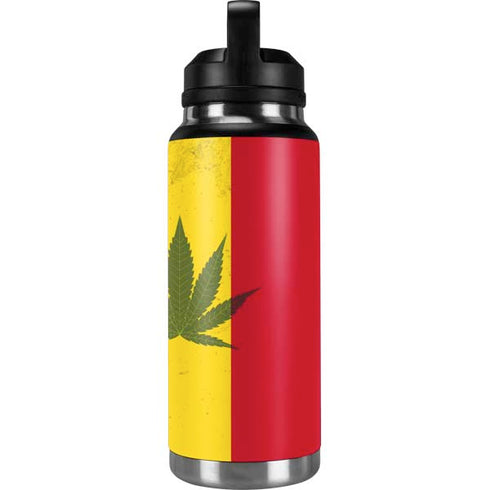 Marijuana Rasta Flag YETI Rambler 36oz Bottle Skin