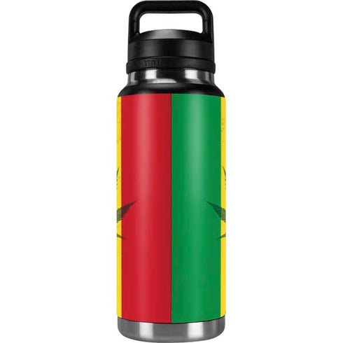 Marijuana Rasta Flag YETI Rambler 36oz Bottle Skin