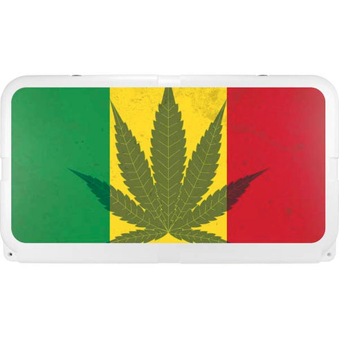 Marijuana Rasta Flag YETI Tundra 75 Hard Cooler Skin