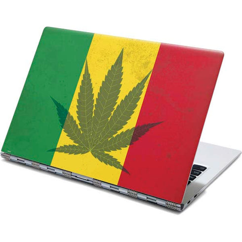 Marijuana Rasta Flag Yoga 910 2-in-1 14in Touch-Screen Skin