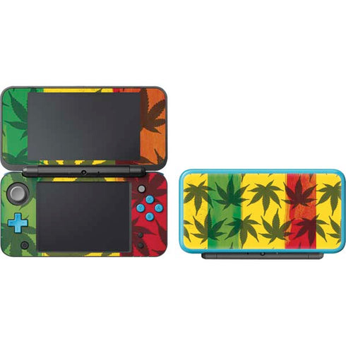 Marijuana Rasta Pattern Nintendo 2DS XL (2017) Skin