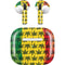 Marijuana Rasta Pattern Apple AirPods (3rd Gen 2021) Skin