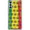 Marijuana Rasta Pattern Galaxy A13 5G Clear Case