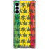 Marijuana Rasta Pattern Galaxy A13 5G Clear Case