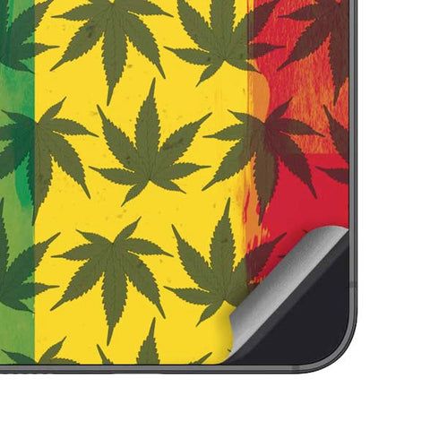 Marijuana Rasta Pattern Galaxy A14 5G Skin