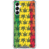 Marijuana Rasta Pattern Galaxy A15 5G Clear Case